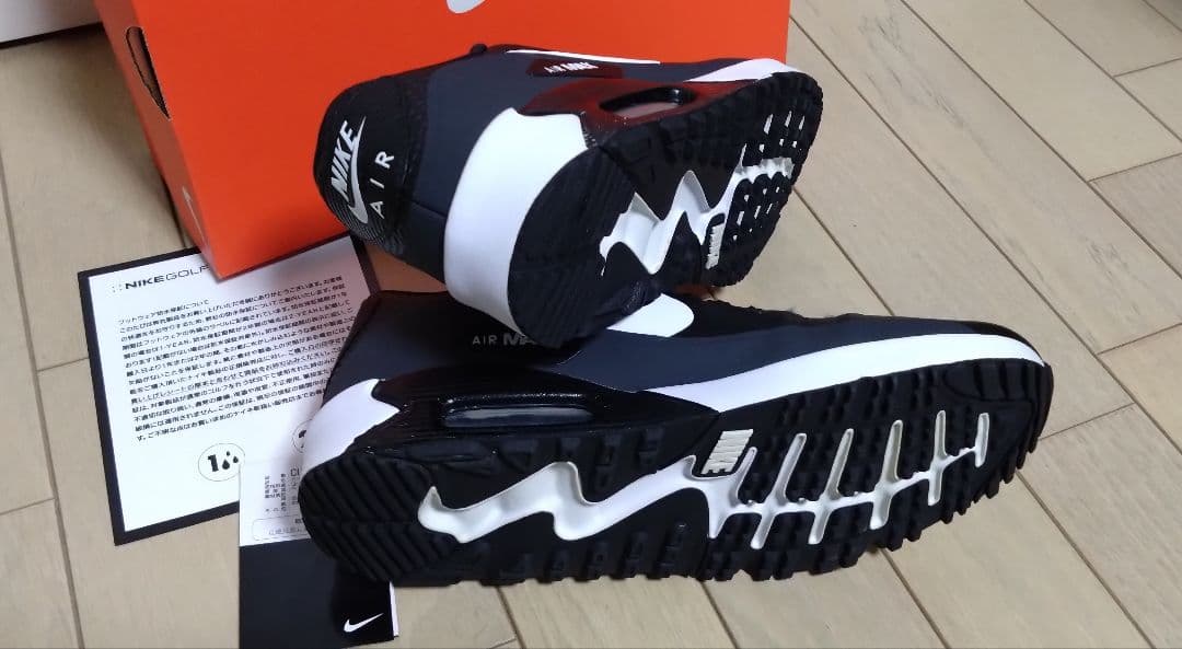極美品■NIKE ナイキ AIR MAX 90G 　ゴルフシューズ■26.5cm