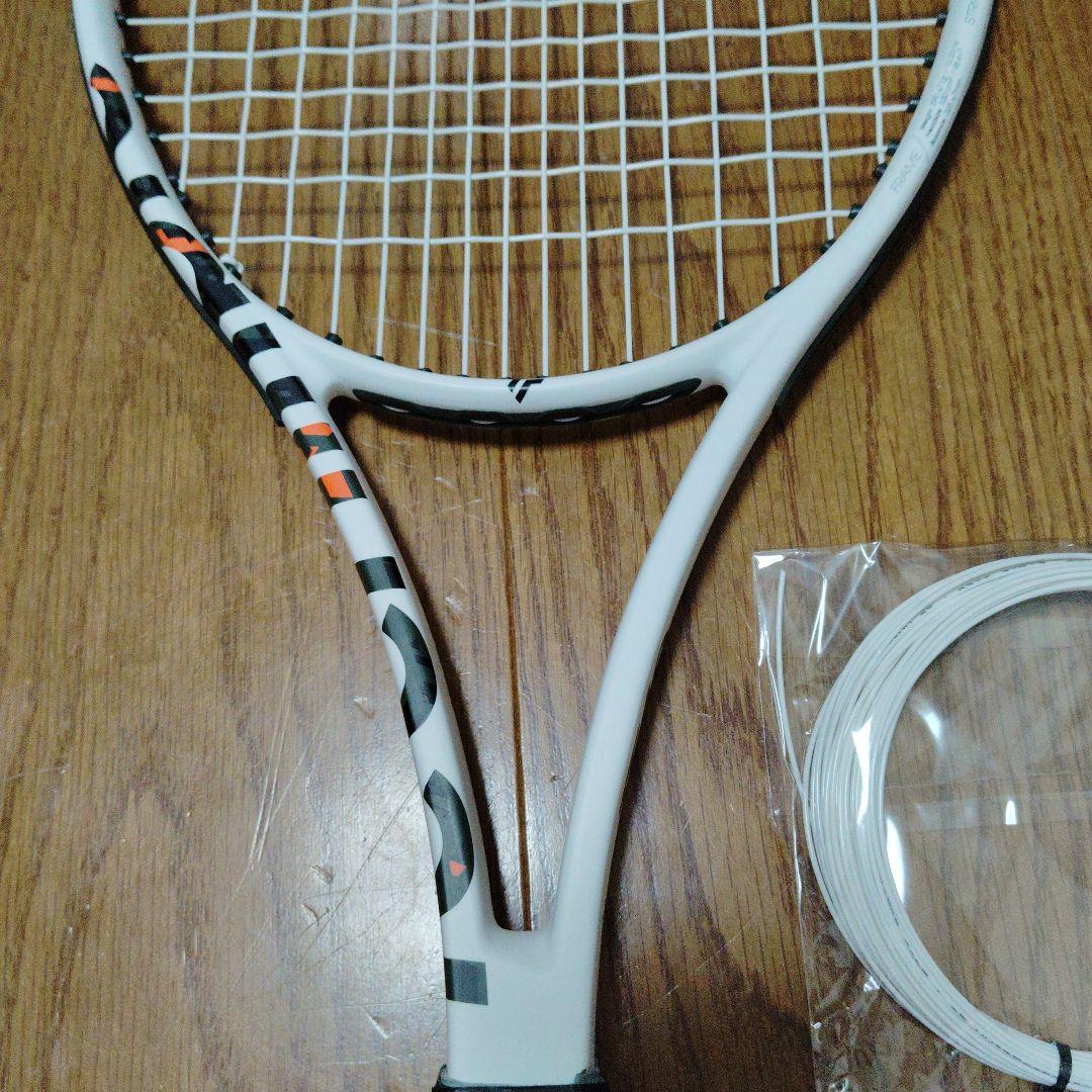 新品ガット付 テクニファイバー tf40 290 グリップ3 薄グリップ交換