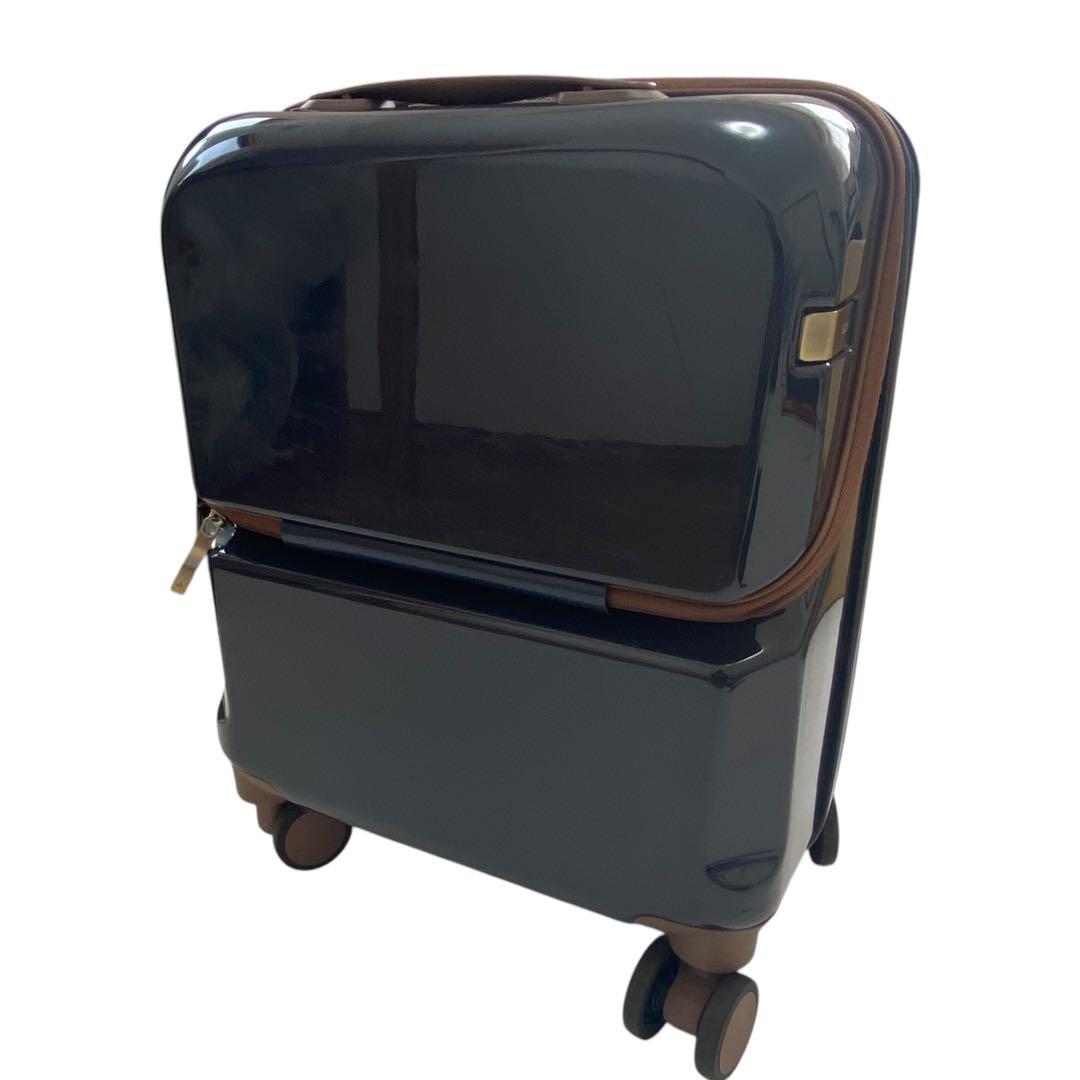 ace TOKYO スーツケース クリーディエ 26L 4輪 機内持込 ネイビー