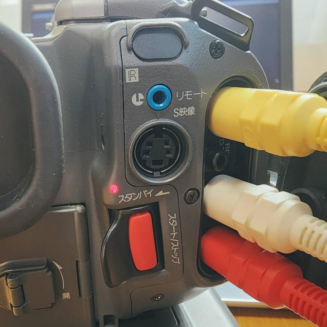 【動作確認済】高画質 Hi8 8ミリ ビデオカメラ SONY ステーションセット