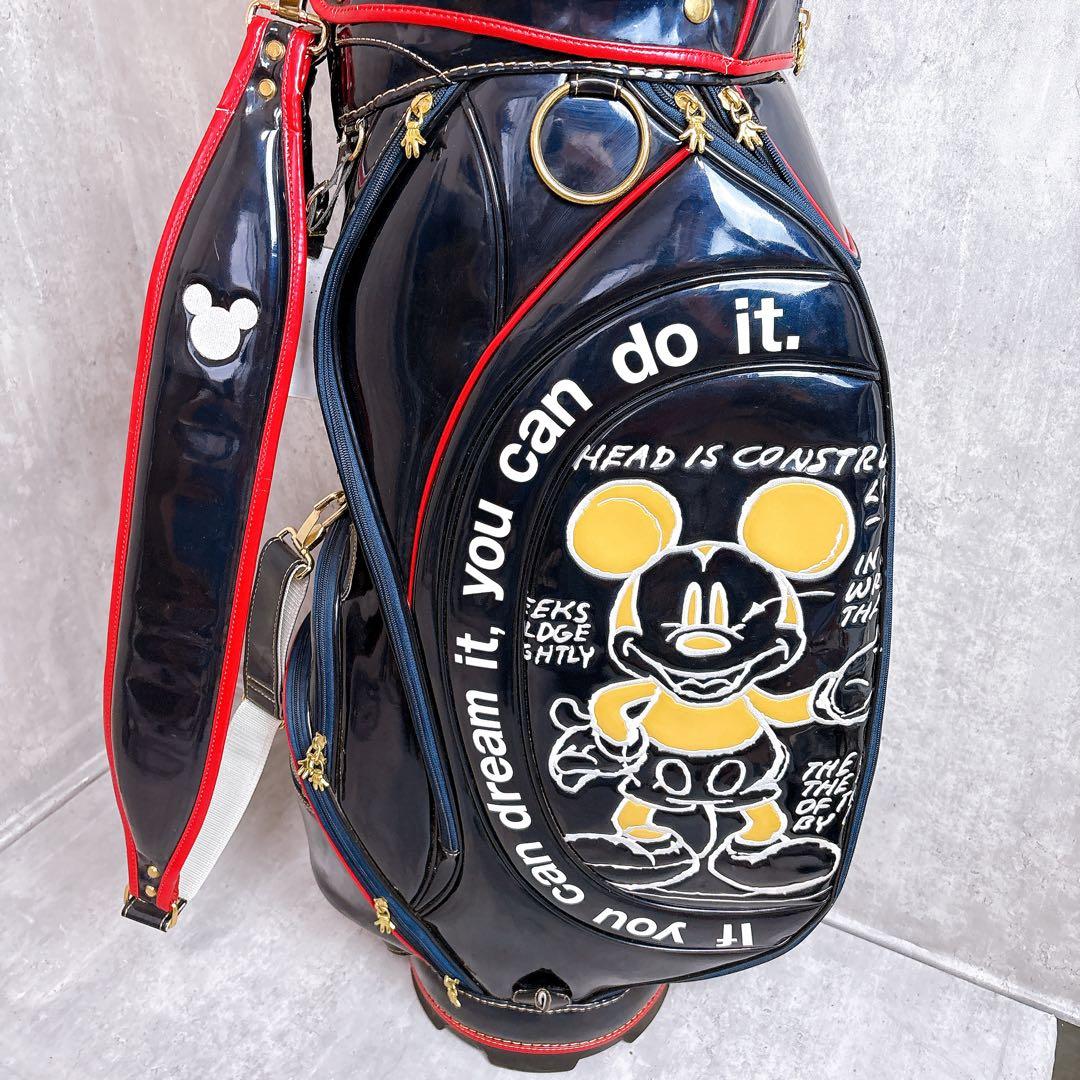 【美品】ウォルトディズニー 110周年記念モデル 限定 キャディバッグ