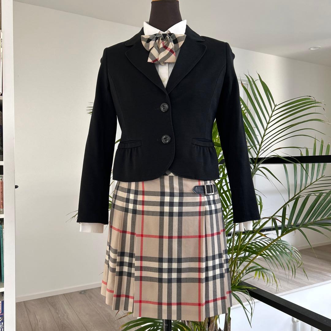卒業式 女の子 150 Burberry 5点セット バーバリー