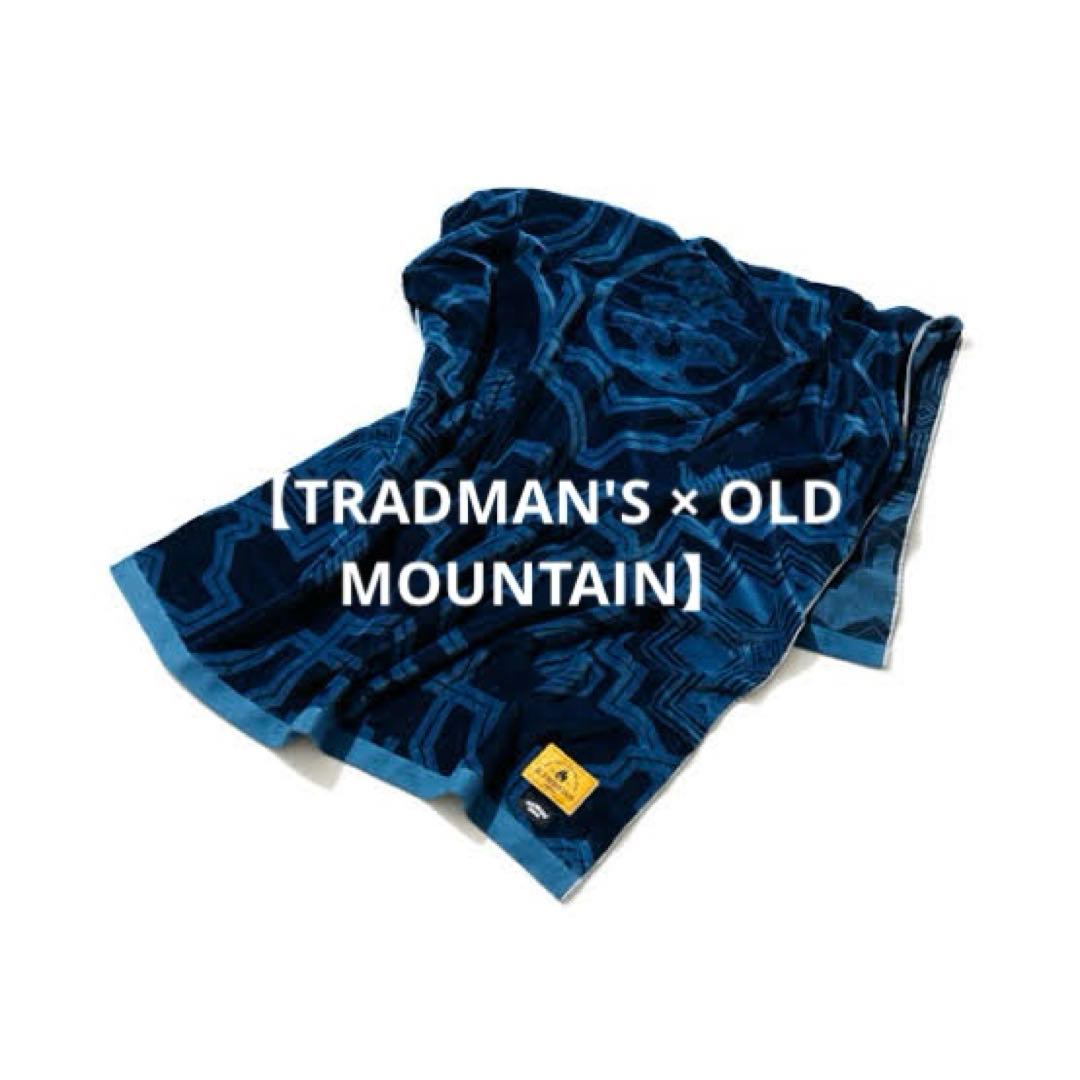 TRADMANS × OLD MOUNTAIN kakemono indigo オールドマウンテン