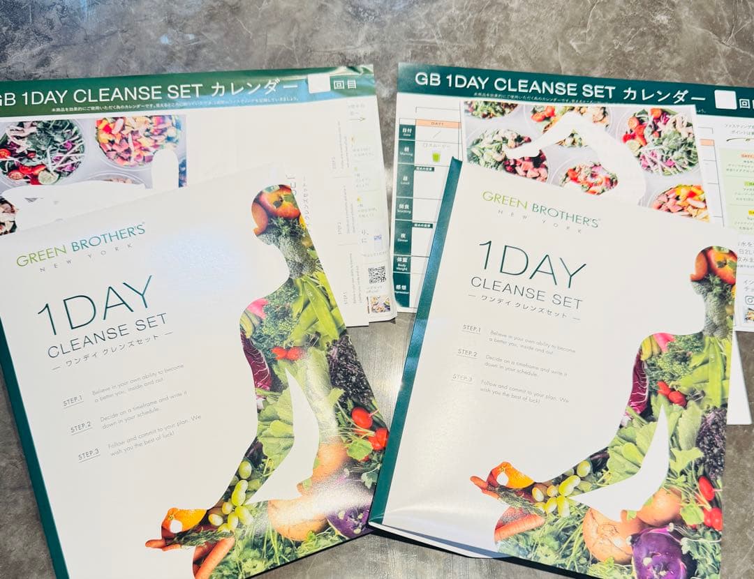 週末限定！【未開封】GB ワンデイクレンズ ファスティングセット 2セット