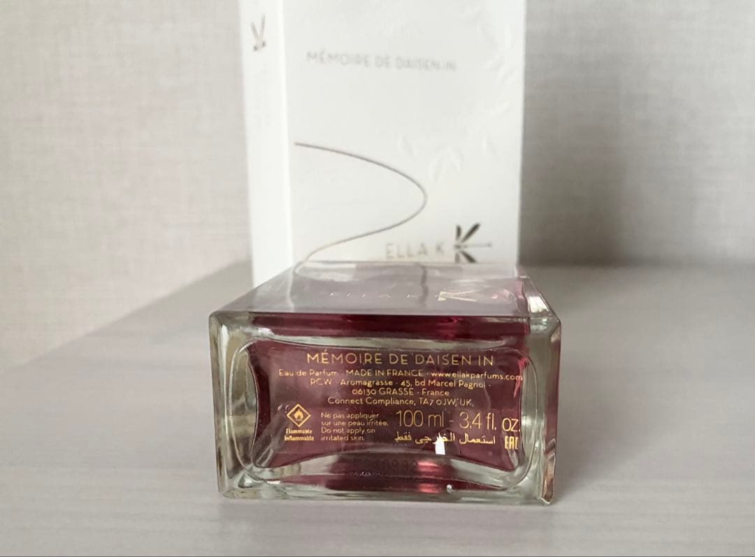 新品 ELLA K エラケイ メモワールドダイセンイン 100ml