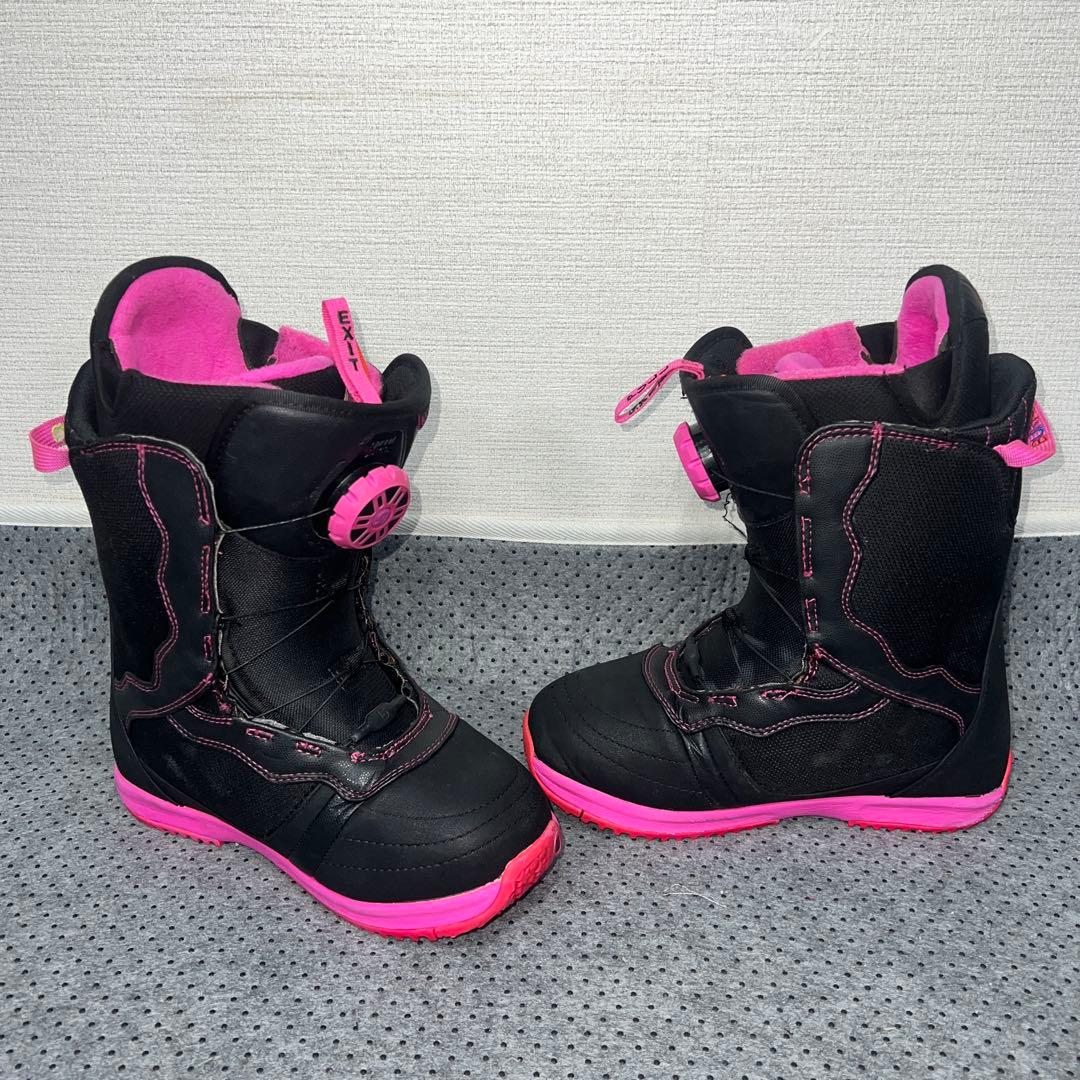 数回使用 25cm BURTON BOOTIQUE スノーボード ダイヤルブーツ