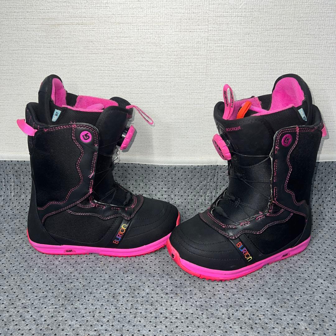 数回使用 25cm BURTON BOOTIQUE スノーボード ダイヤルブーツ