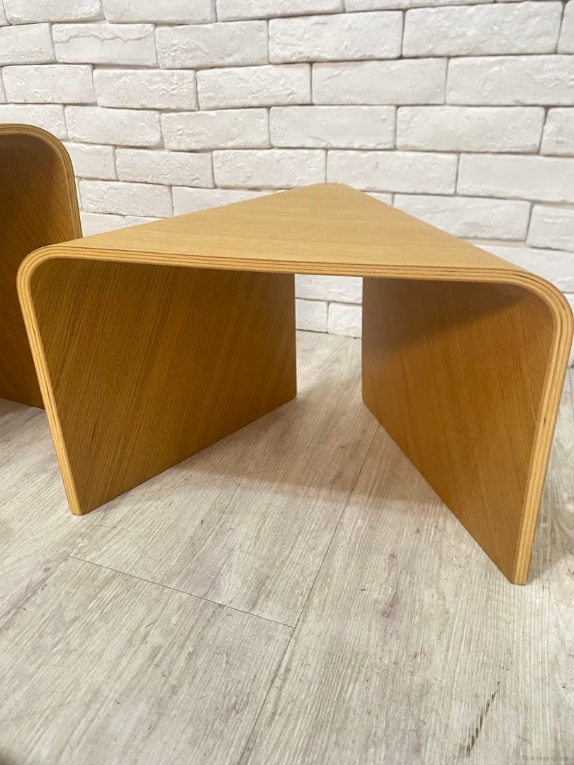 ⭐️【全国送料無料】レア 廃盤 無印良品 収納　ベンチ　スツール　セット