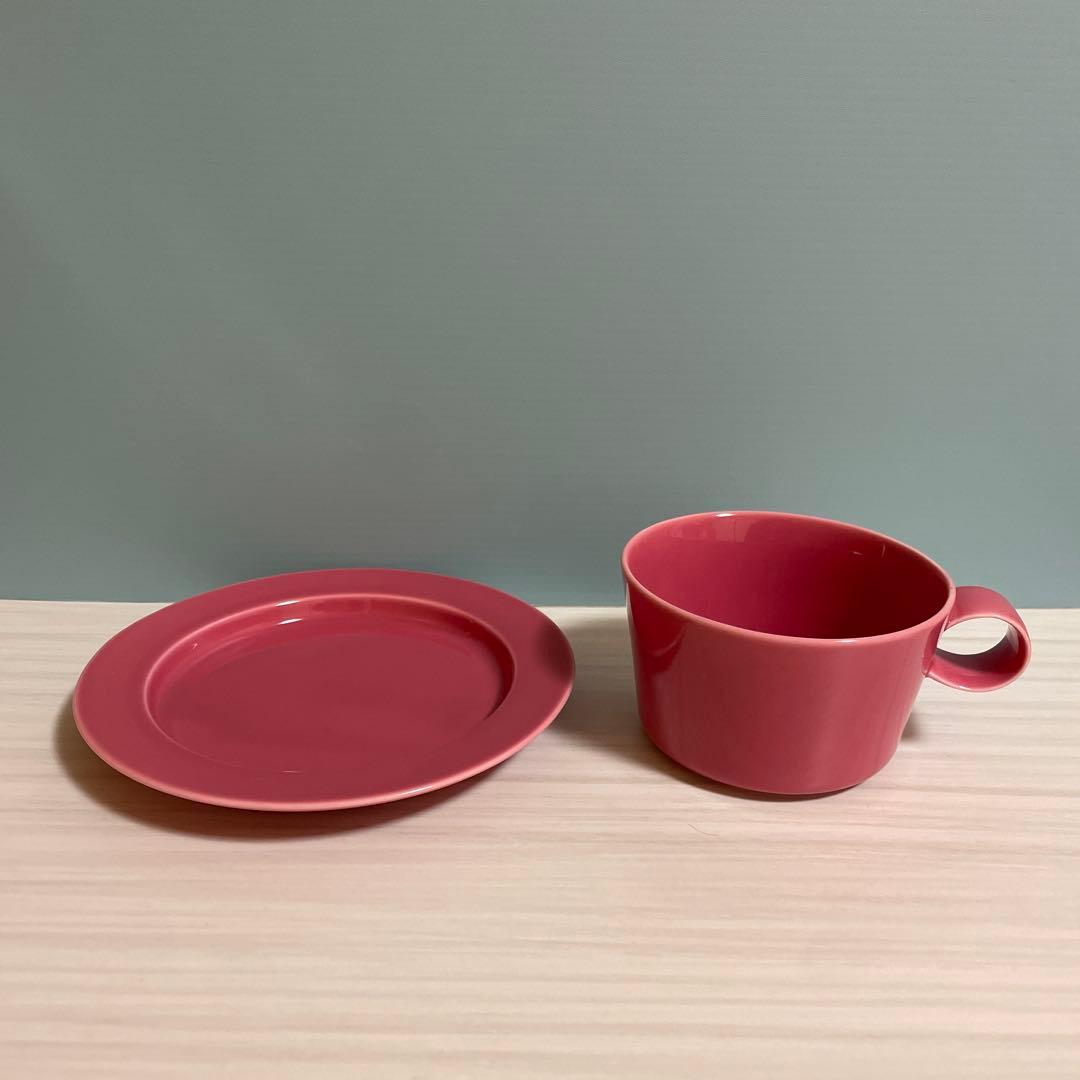 イイホシユミコ アンジュール ピンク 廃盤 カップ ソーサー - メルカリ