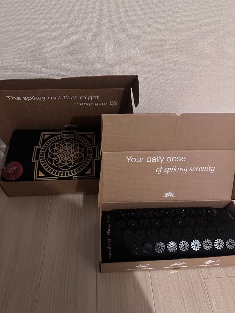 新品使用 シャクティマット オリジナル Lv2 ピロウセット ブラック 正規品