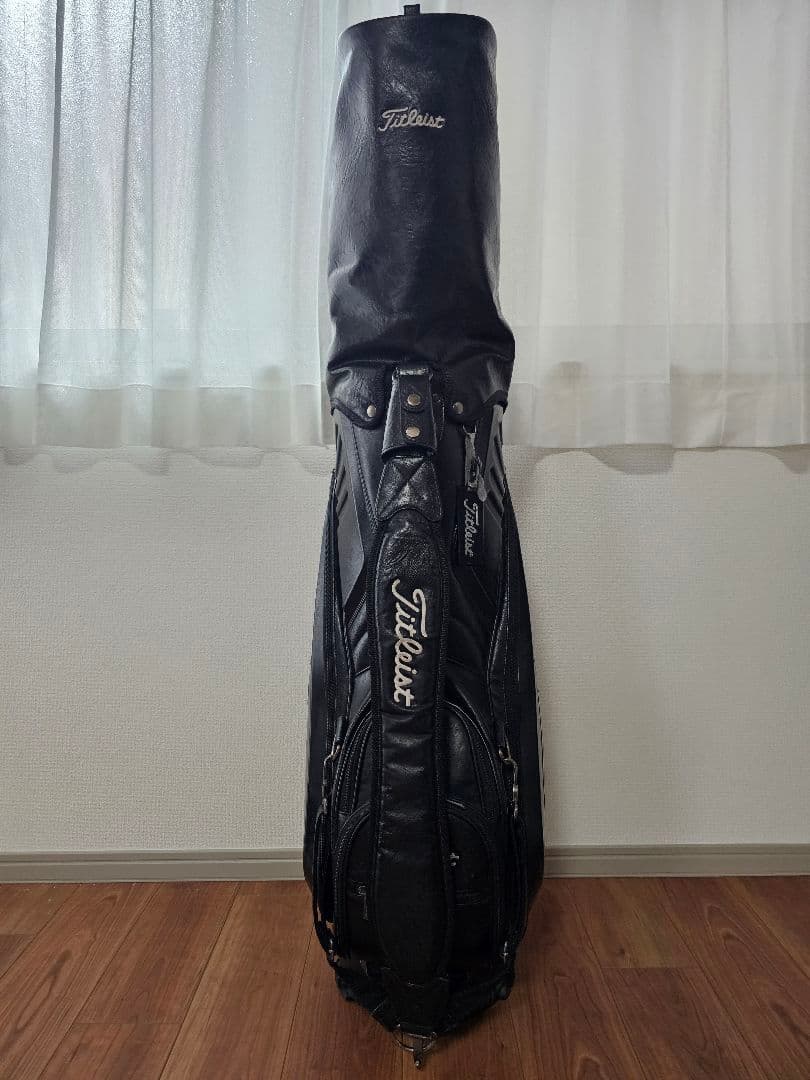 Titleist ブラック キャディバッグ 9.5型