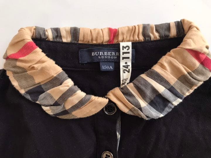 ★極美品★バーバリーBURBERRY 子供用半袖ワンピース ノバチェック150