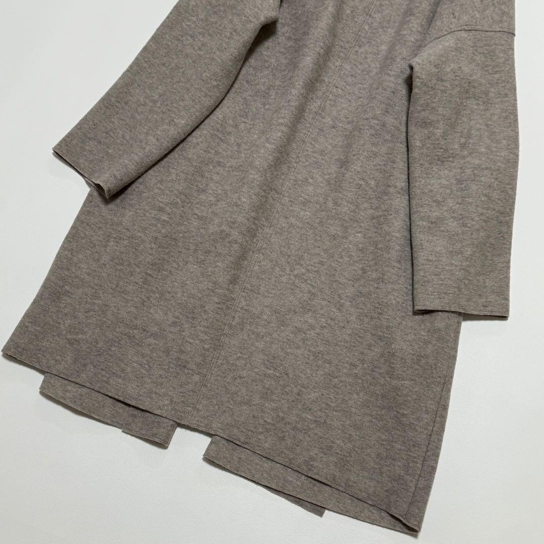 美品✨ 23区 【46】コンプレストパイル ロング コート カーディガン