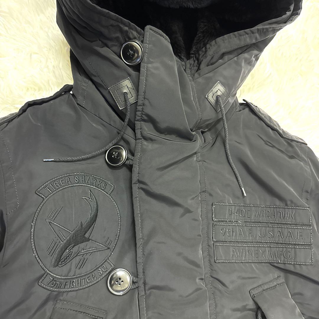 AVIREX アヴィレックス　タイガーシャークス　フライトジャケット　N-3B