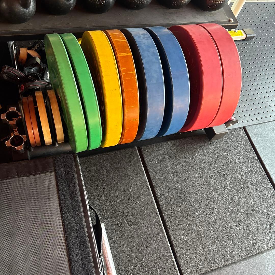 ウエイトリフティング　トレーニングセット