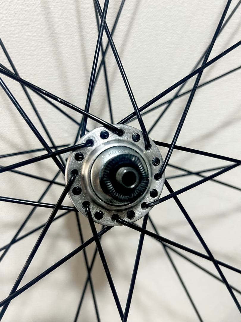 【Bianchiビアンキ】純正limitedホイール前輪◆貴重なカッコいい白リム