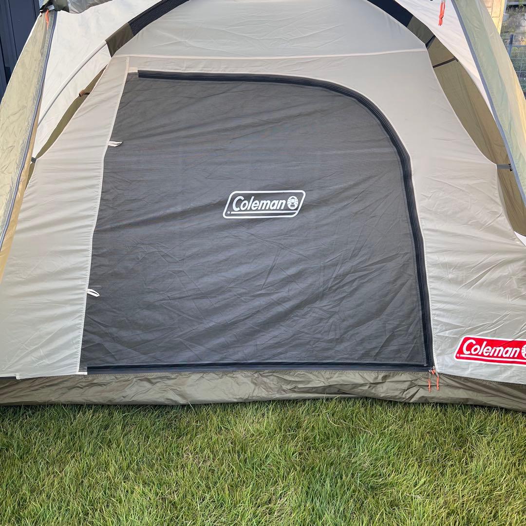 【良品】Coleman タフワイドドーム Ⅳ 300 オリーブサンド　限定色