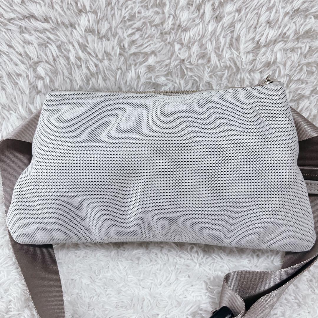 極美品✨chi.wata ボディバッグ　ウエストバッグ　ショルダー　グレー