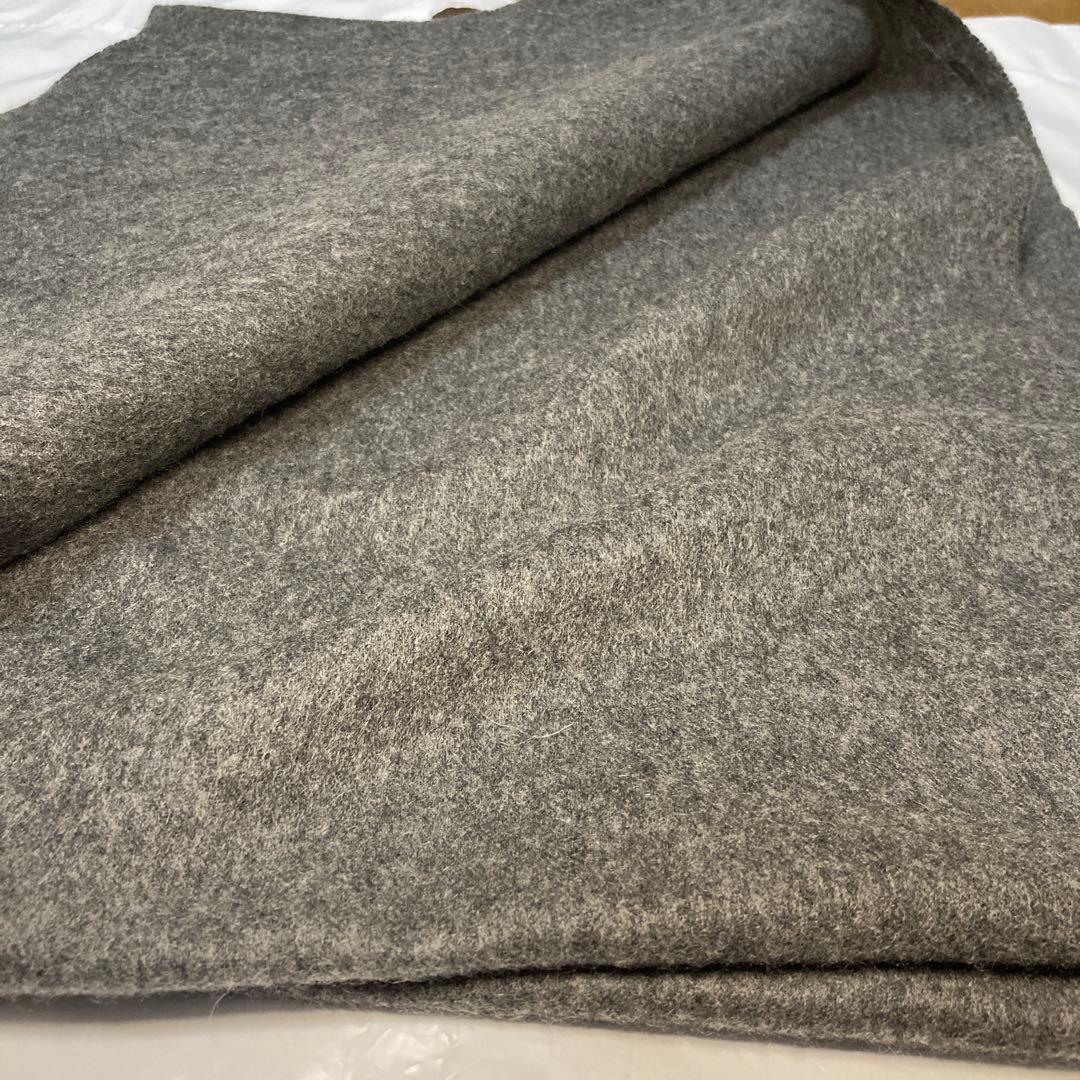 ジョンストンズ カシミヤ100％ 大判ストール ミッドグレー