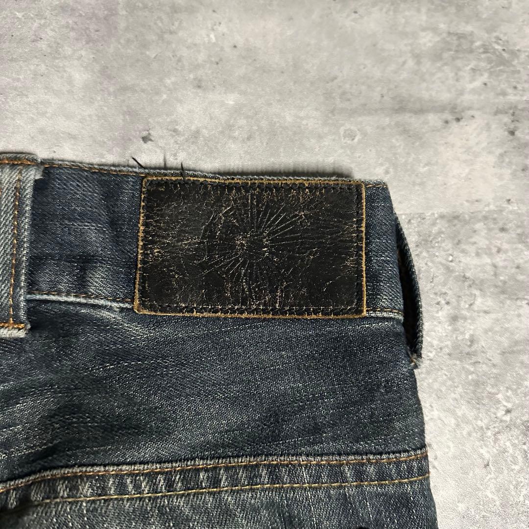 着画あり tornado mart coating flare denim