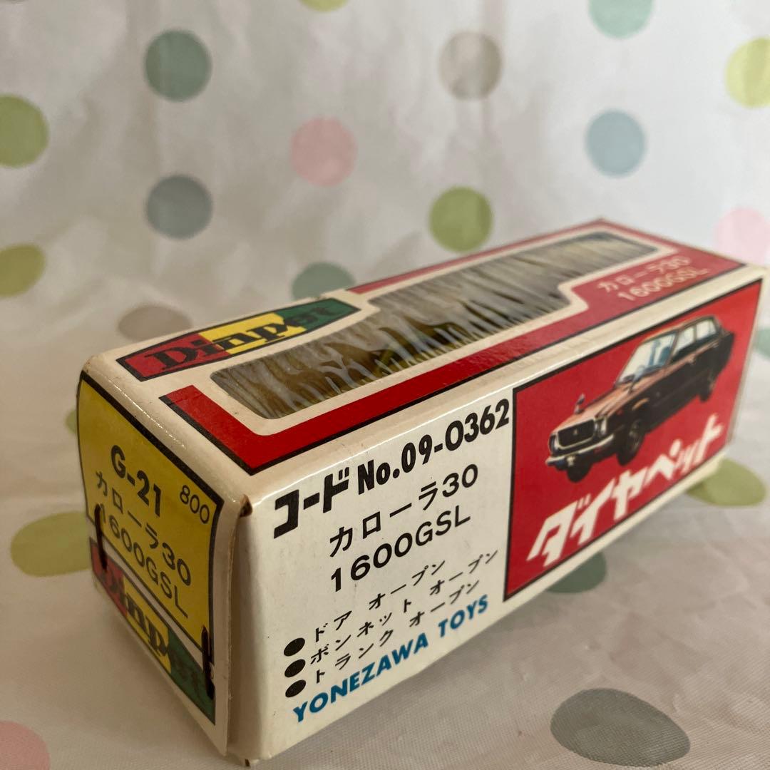 ダイヤペット 超レア当時物 値下！カローラ30 1600GSL 1/40 未使用