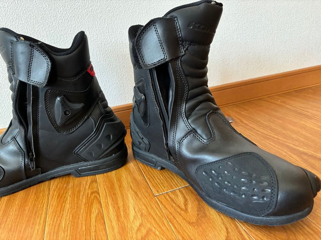 中古】コミネ BK-067 プロテクトスポーツショートブーツ - メルカリ