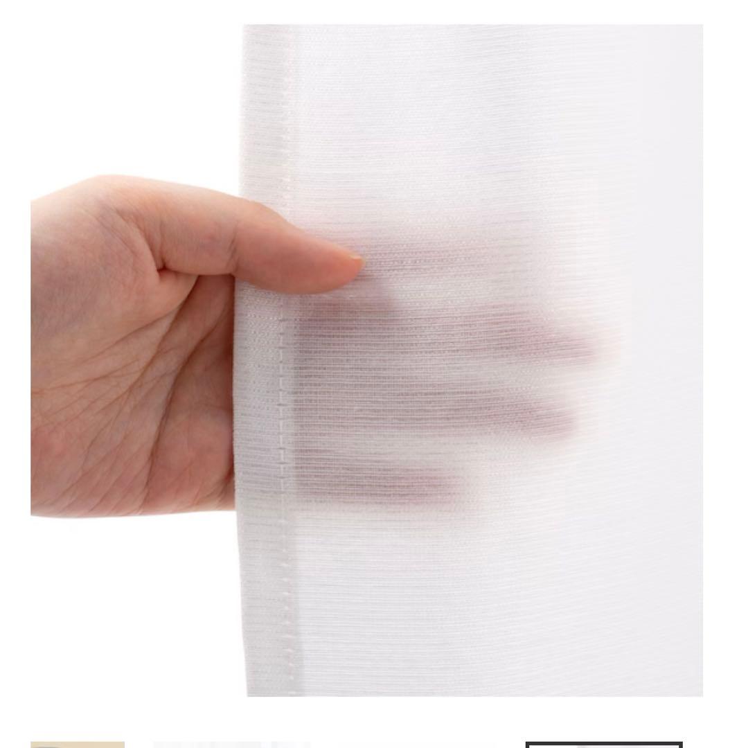 ★新品未使用★レースカーテン|幅210cm丈238cm両開き(2枚開き)