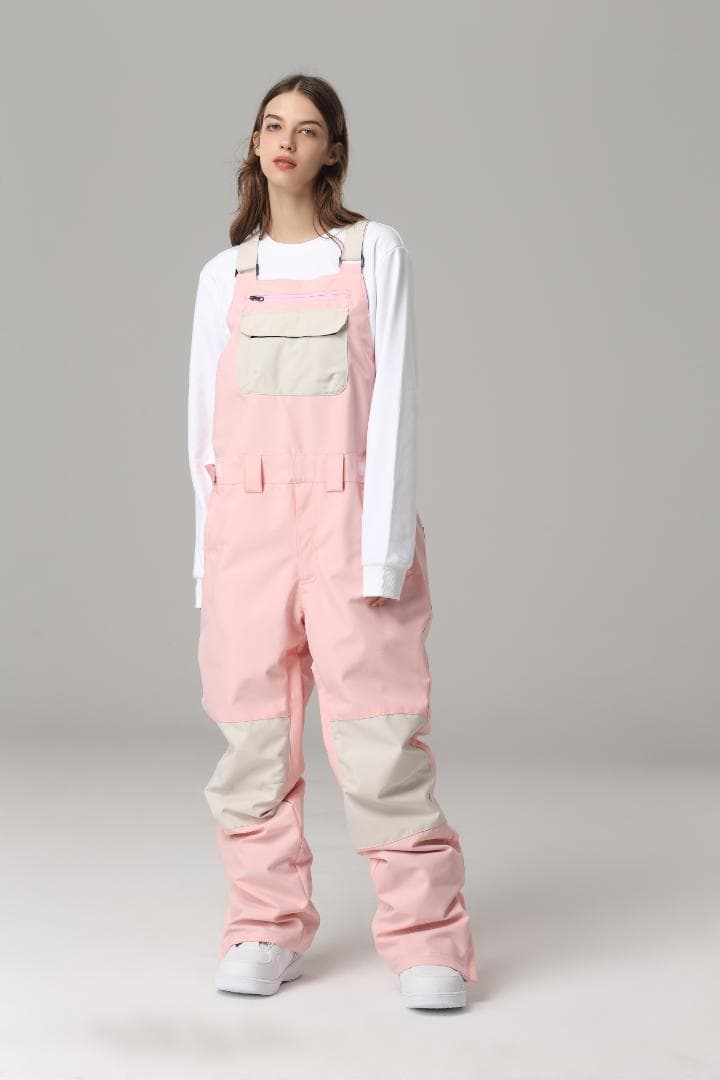 【新品】スノーボード ウェア　 ビブパンツ ユニセックス　M