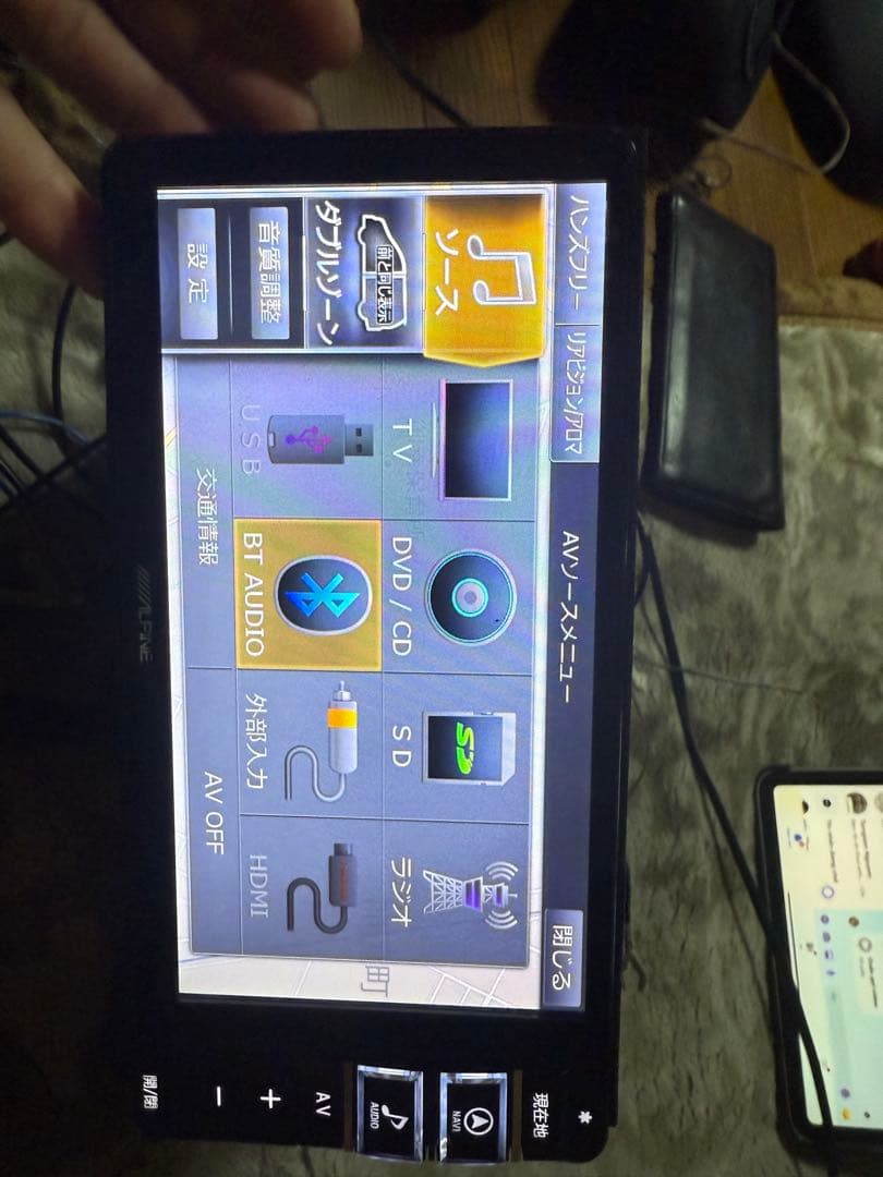 Alpine 7wz HARRIER Bluetoothユニット