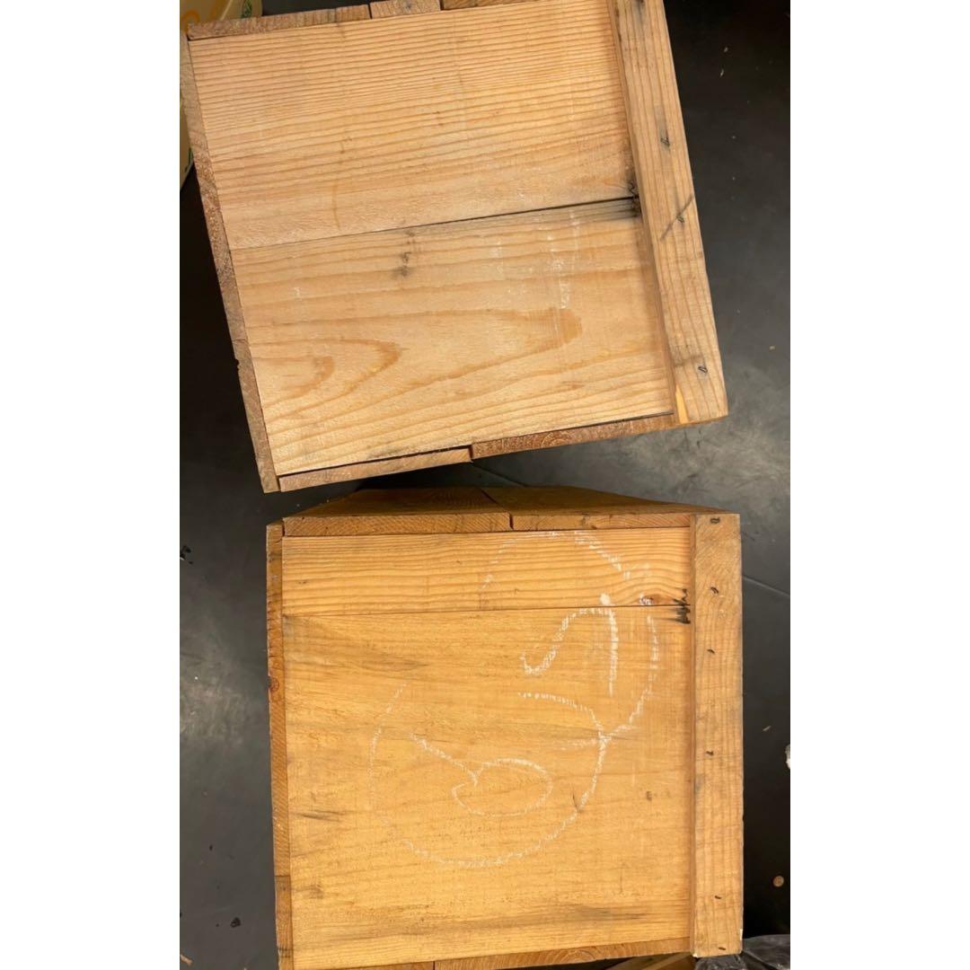 ㉑10箱セット送料無料リンゴ箱りんご箱B品木箱