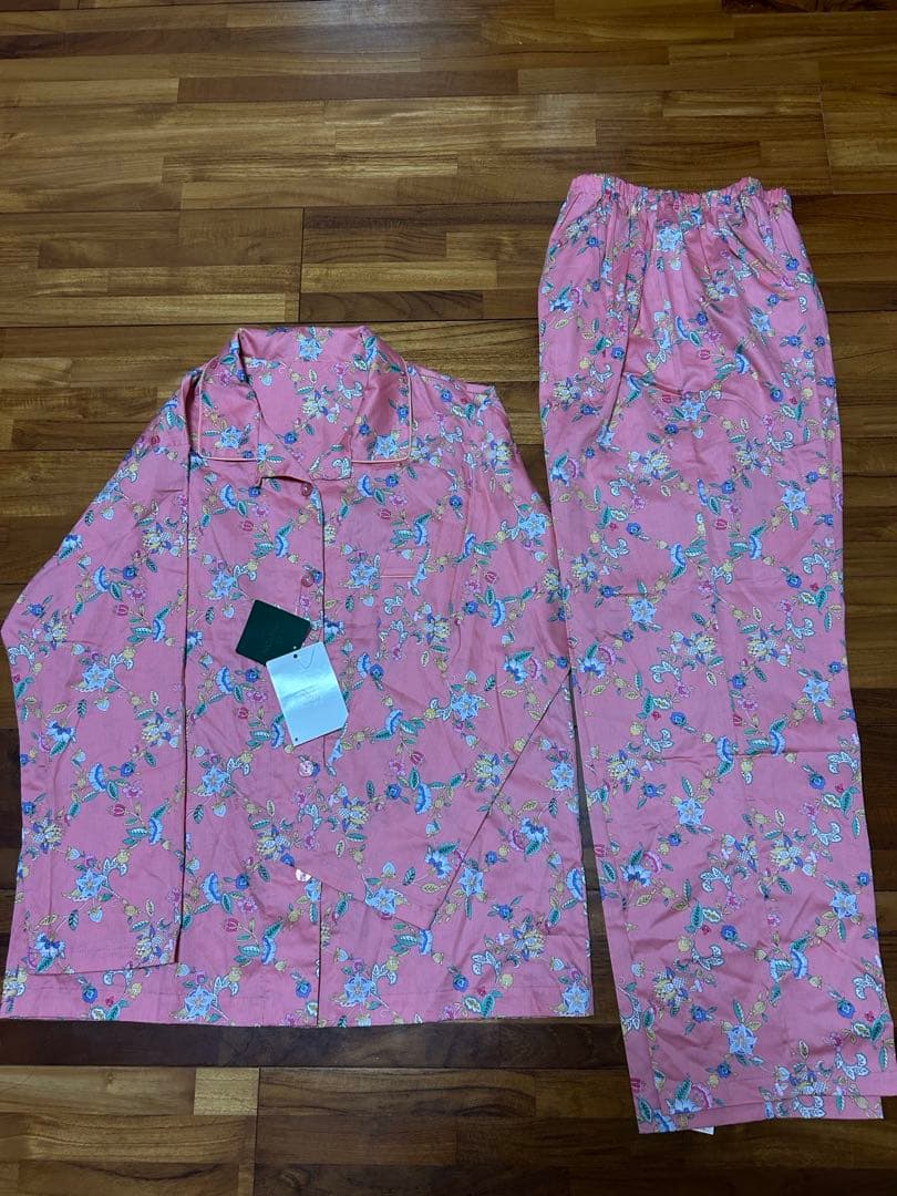 ワコール　ミントン　WACOAL MINTONパジャマ　ルームウェアMサイズ前開