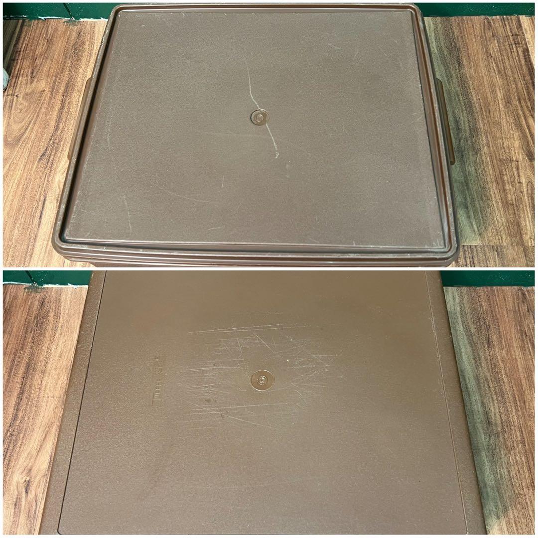 タッパーウェア スーパーケース 特大 インテリア 当時物 容器 昭和レトロ