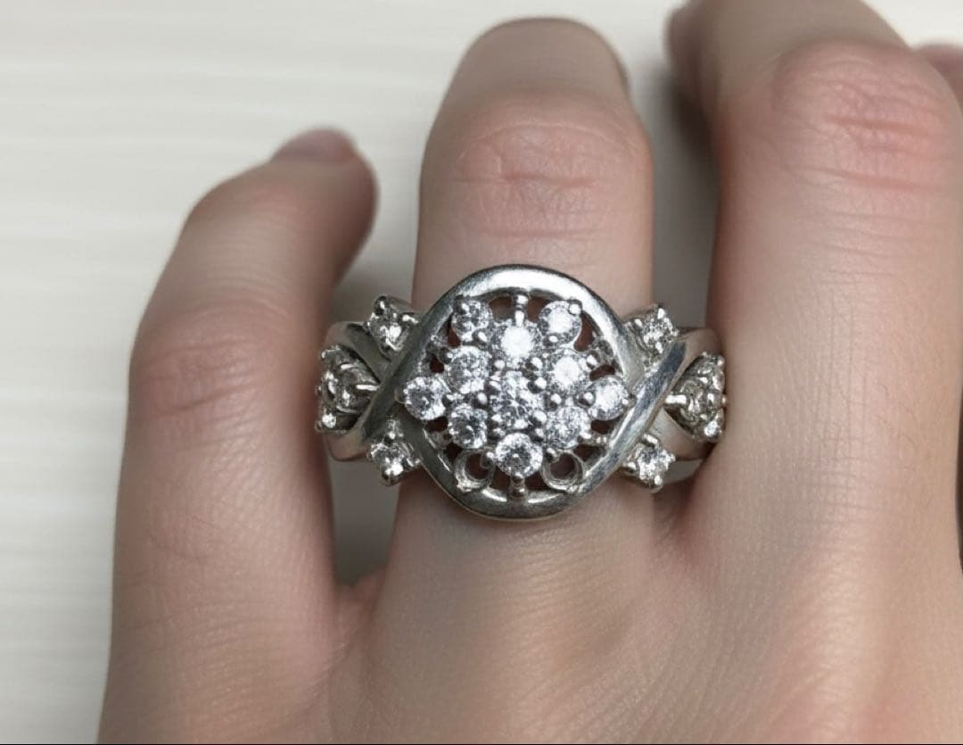 【最高級】Pt900 ダイヤモンド 0.50ct リング プラチナ 11号