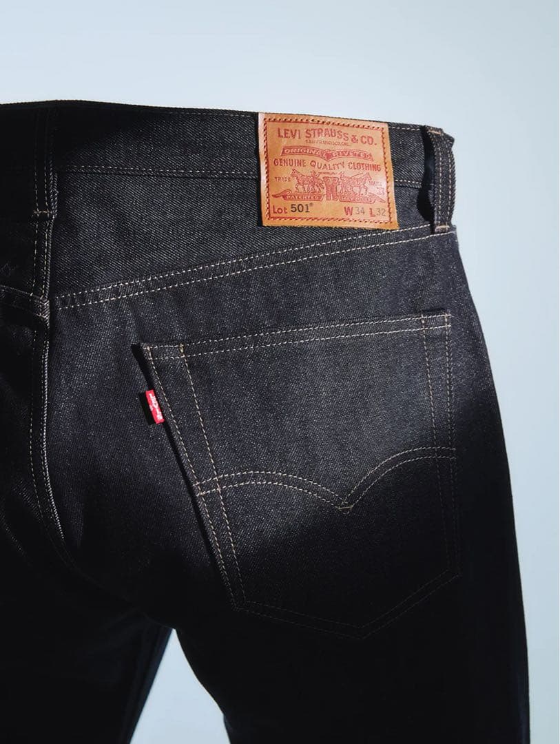 Levi's 501 プレミアムBLACK Edition W32L34