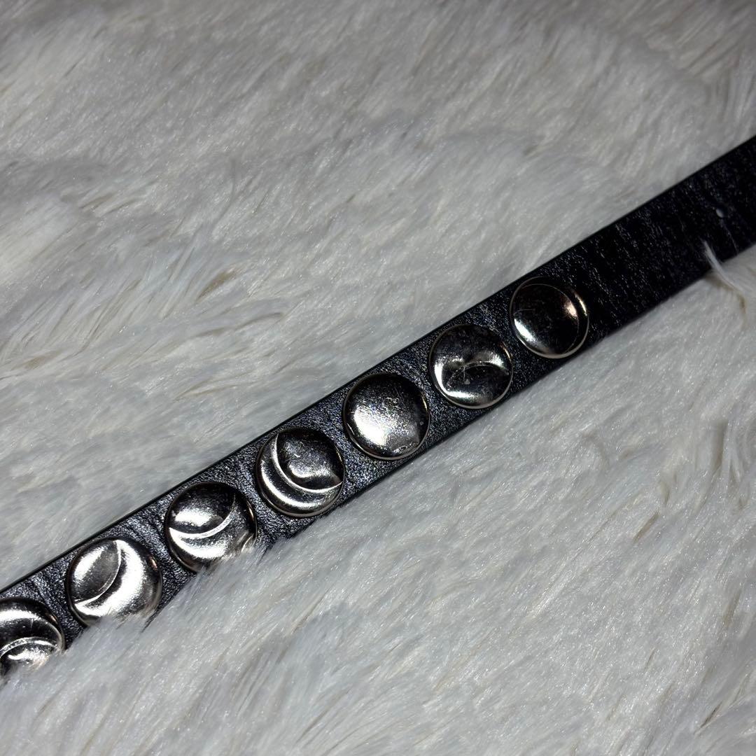 vivian westwood 未使用　ベルト　ハート　鋲ベルト　オーブ　本革