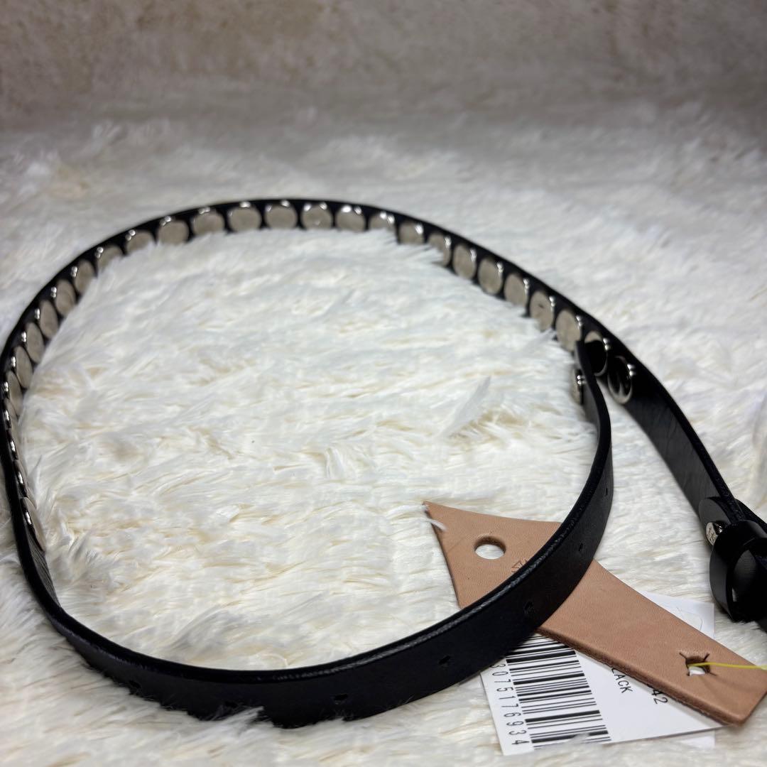 vivian westwood 未使用　ベルト　ハート　鋲ベルト　オーブ　本革