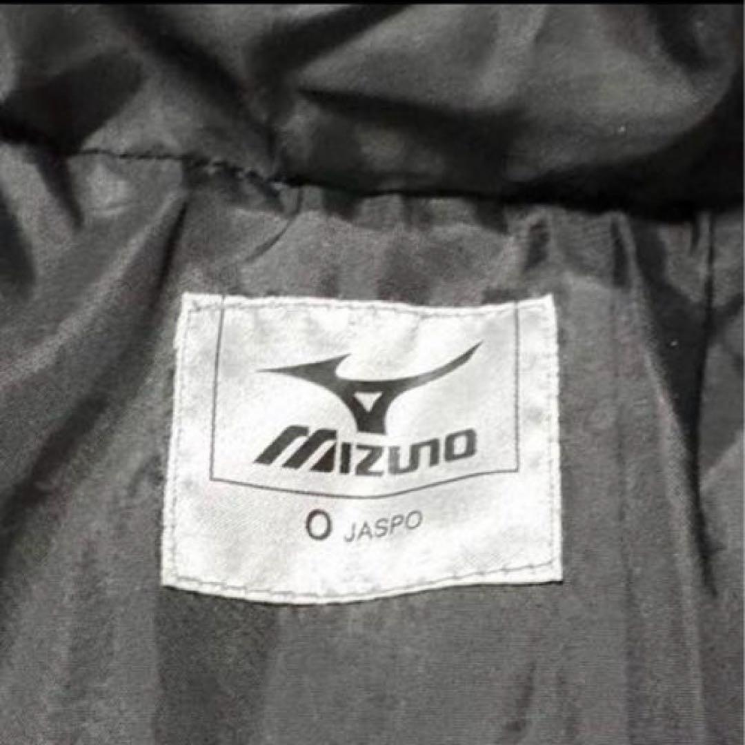 Mizuno ミズノ ブラック ロング ベンチコート フード付きSIZE O