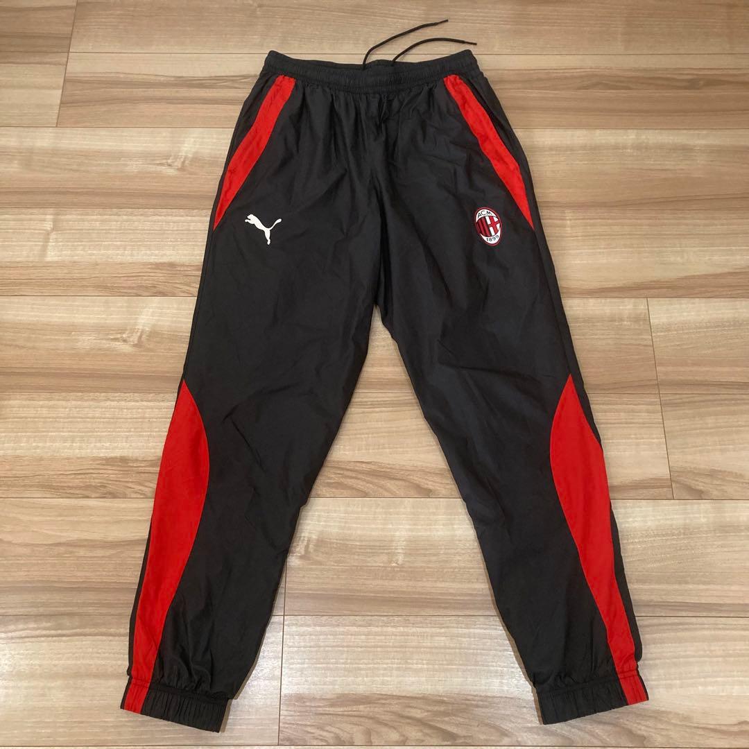 PUMA プーマ AC ミラン セットアップ M ブラック ジャケット パンツ