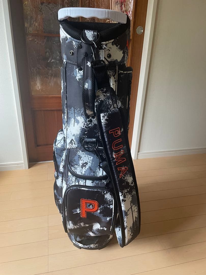 プーマ　ゴルフ スプラッシュ AOP PCL キャディーバッグ　PUMA