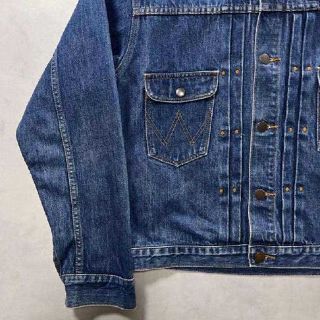 ◎60s Wrangler 111mj デニムジャケット ラングラー 濃紺⑧