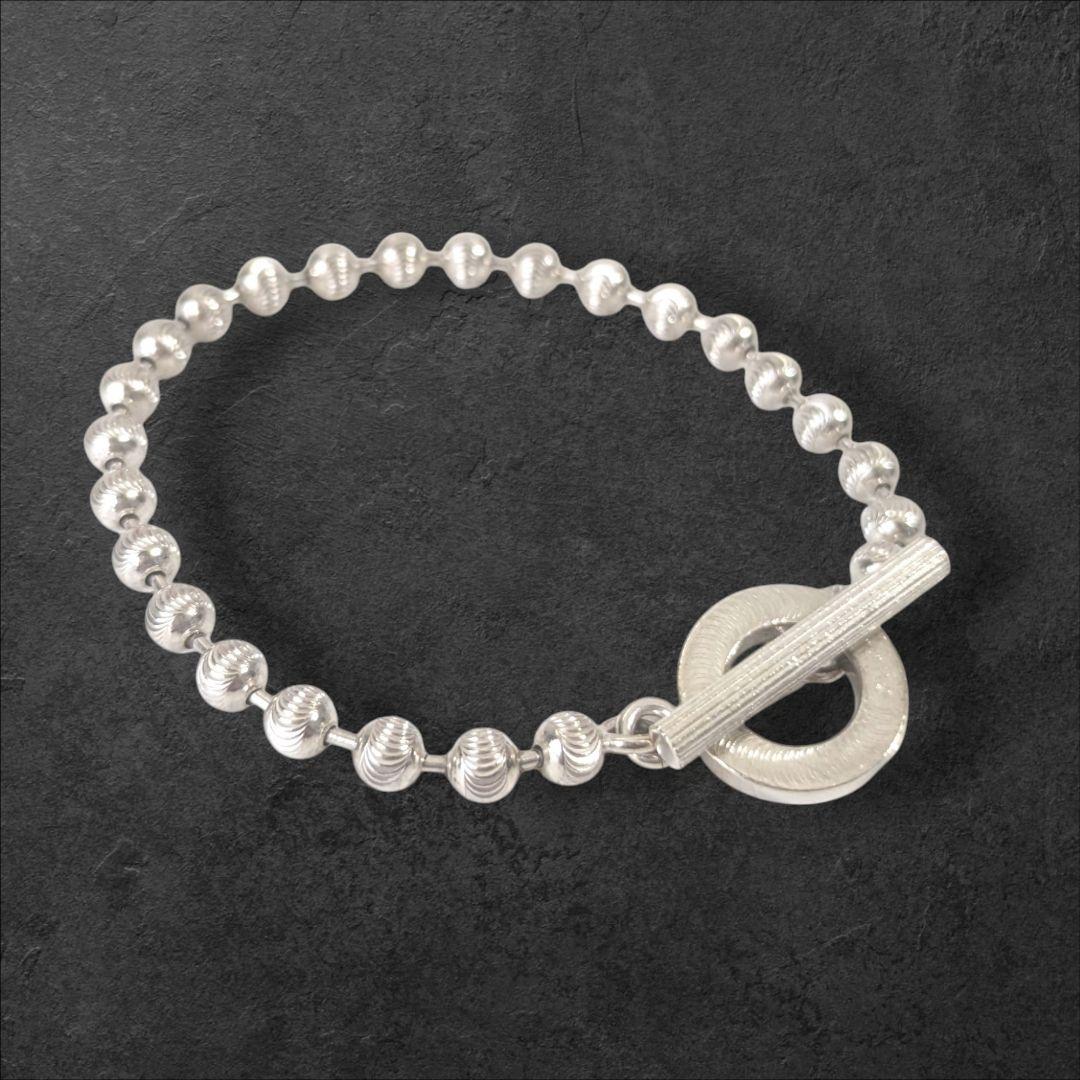 GUCCI グッチ ボールチェーン シルバー ブレスレット バングル