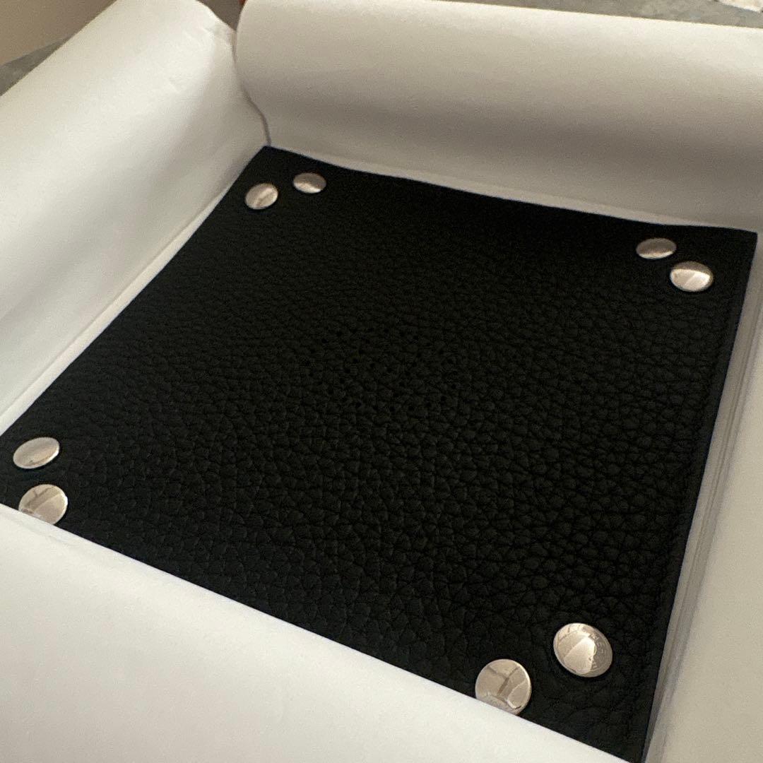 【定価の約半額】新品　エルメス　ヴィドポッシュ　79200円　K刻　レザートレイ