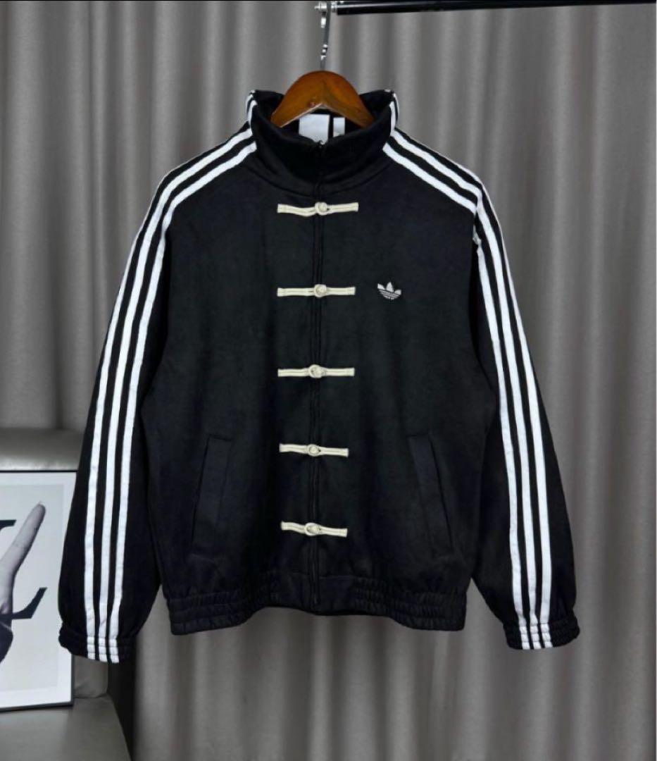adidas アディダス 中国限定 巳年チャイナトラックジャケット ブラック