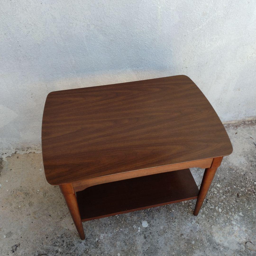 メ*ー様 米国USミリタリーナイトテーブル米軍家具ファニチャーミッドセンチュリー