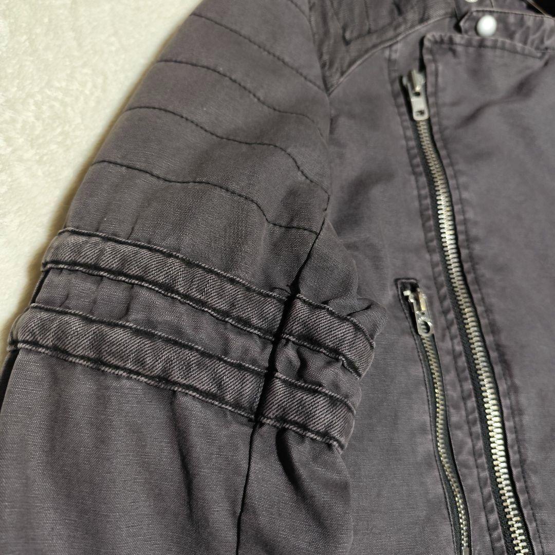 希少【 ラルフローレン 】✦ シングル ライダース ジャケット コットン Ｍ相当