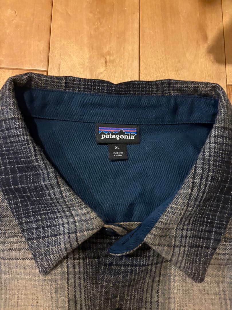極美品 パタゴニア ウール オンブレ ネルシャツ XL ヘビーフランネル