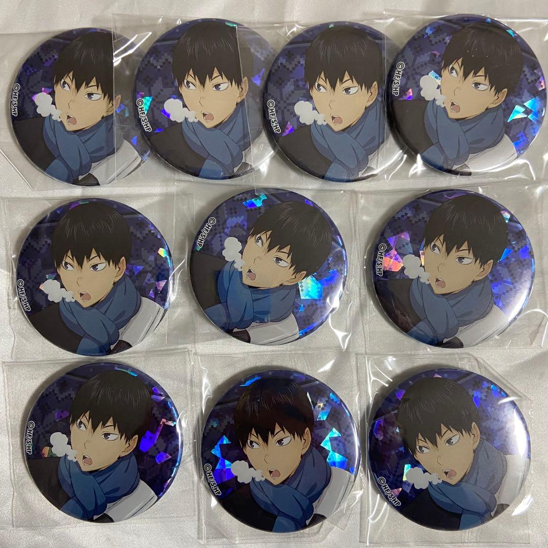 影山飛雄 ホログラム 缶バッジ - メルカリ