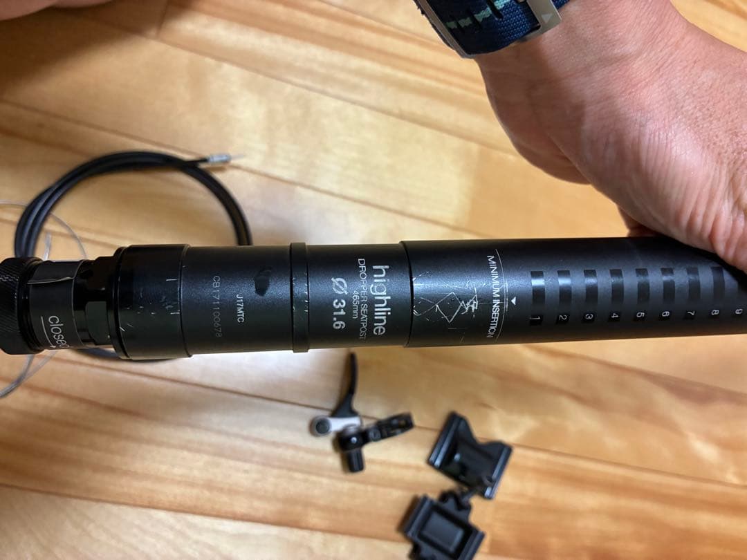 なたこさん専用Crankbrothers highlineドロッパーシートポスト