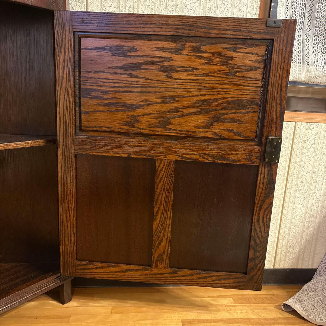 英国製ジェイシーファニチャー製アンティーク家具飾り棚コーナー