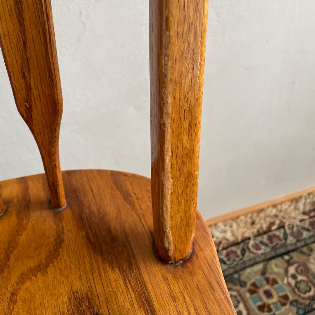 ①Shin Lee シンリー ダイニングチェア ウィンザーチェア　オーク材